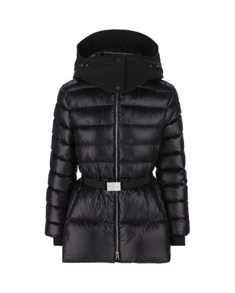 burberry winterleigh puffer jacket|Belted Puffer Coat in Black .